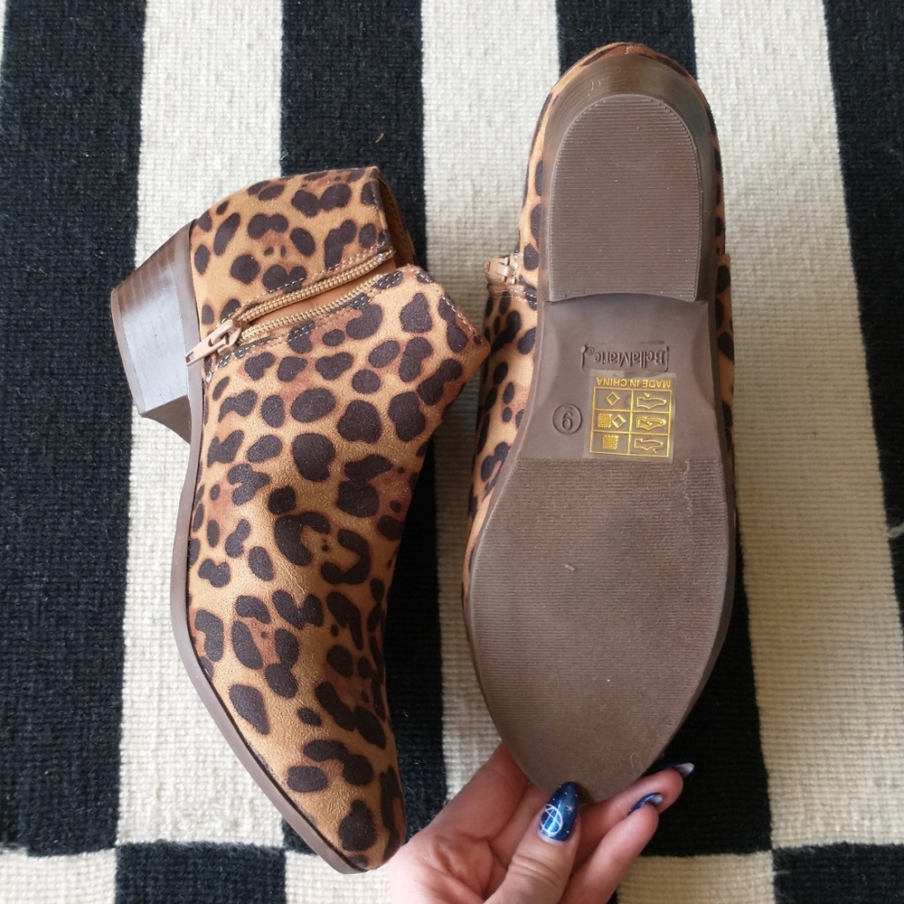 Leopard Print Booties - Picture 3 of 5